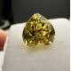 Ruif Jewelry 5-12mm Heart Shape Yellow Color Lab Sapphire Loose Gemstone