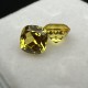 Ruif Jewelry Cushion Cut Lab Sapphire Yellow Color Created Saphir Loose Gemstone